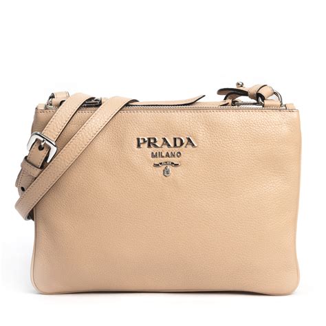 prada cross body bag beige|Prada crossbody bag sale.